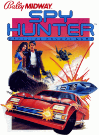 Spy Hunter Atari 2600  box art